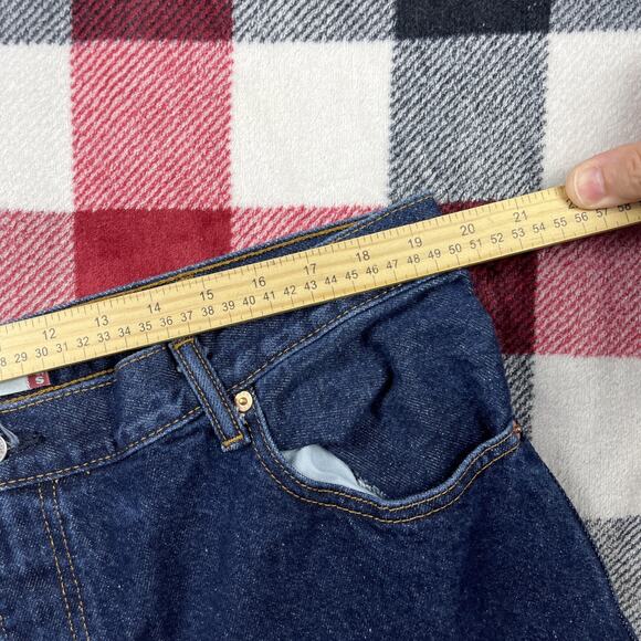 Vintage LEVIS 517 Boot Cut Jeans Men 40x32(33") Dark Raw Wash Denim Cowboy Y2K - Picture 5 of 11